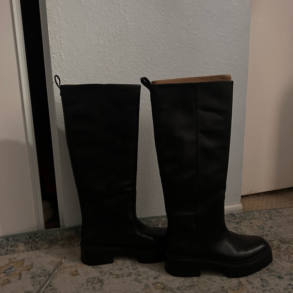 Sam Edelman Black Over the Knee Boots